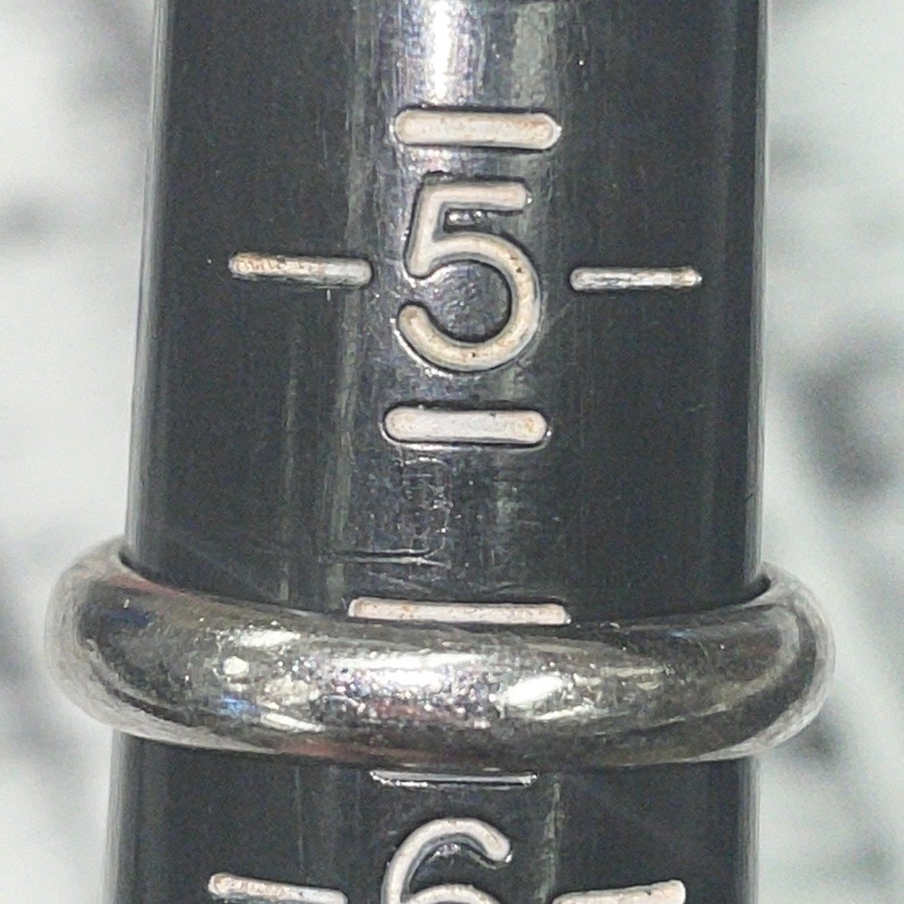 Hematite Silver Ring - image 8